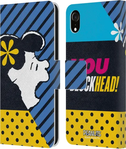 Miniatura 142 de Head Case Designs Funda de piel con licencia oficial de Peanuts Snoopy & Woodstock Balloon Halfs and Laughs para Apple iPhone 7/8/SE 2020 y 2022