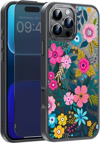 Miniatura 90 de Goodon Funda para iPhone 17 Pro con protector de pantalla de privacidad, compatible con Magsafe, a prueba de golpes, translúcida mate, bonita funda