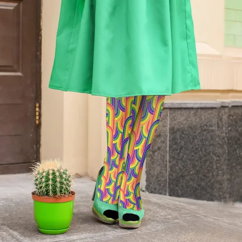 Miniatura 5 de devor Dress Socks Knee Socks Girl Mid Crew Sock Fashion lesbian gay gay Prides bi Prides Socks