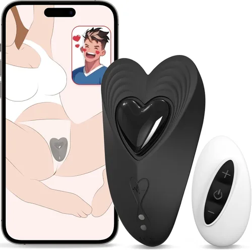 Vibrador con control remoto para parejas, juguetes sexuales para parejas, vibrador portátil para celular con control remoto, bragas vibratorias con