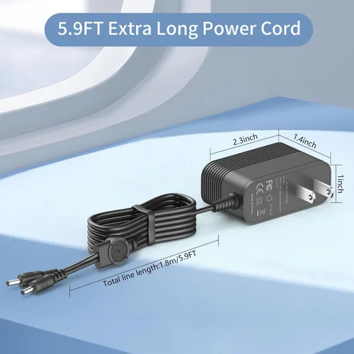 Miniatura 5 de Cargador de 8,4 V para 7,4 V batería de iones de litio de repuesto para Cauasock, JS Lifestyle, WEIVIOQ, Waestcia calentador guantes cargador