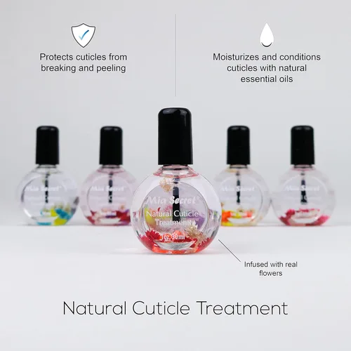 Miniatura 3 de Mia Secret Aceites perfumados para cutículas fabricados en Estados Unidos, 6 variedades de aroma (hibisco, 1 oz.)