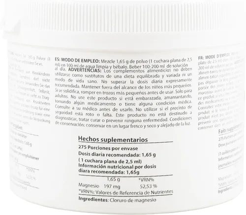 Miniatura 6 de 1 libra de cloruro de magnesio hexahidrato Ingredientes de grado farmacéutico Polvo de cristal Pure Ph. EUR., BP, USP, 100% Heiltropfen®