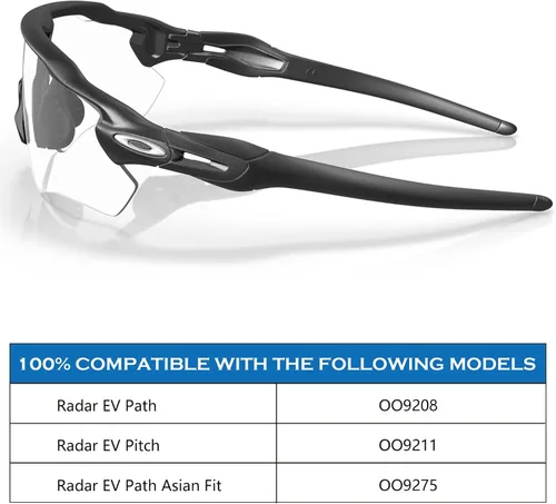Miniatura 3 de Kits de goma de repuesto para gafas de sol Oakley Radar EV Path OO9208Radar EV Pitch OO9211