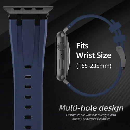 Miniatura 5 de Raycarrey AP - Correas deportivas de lujo para Apple Watch Band Ultra 3/2/1 1.929 in 1.811 in 1.772 in 1.732 in 1.654 in 1.614 in 1.575 in 1.496 in