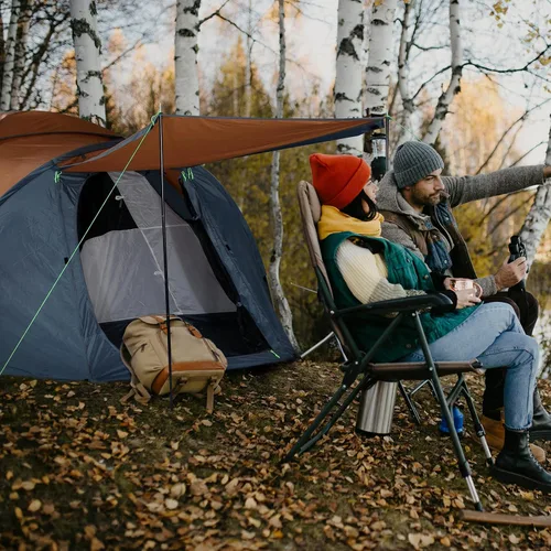 Miniatura 7 de ICECO Tiendas de campaña para habitación oscura para 4 personas, tiendas de campaña para acampar 3/4 personas, impermeable, resistente al viento