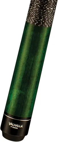 Miniatura 2 de Viking Valhalla Serie 100 - Taco de billar sin envoltura, 2 piezas de 58 pulgadas, palo de billar, bar o uso en casa para hombres o mujeres Verde