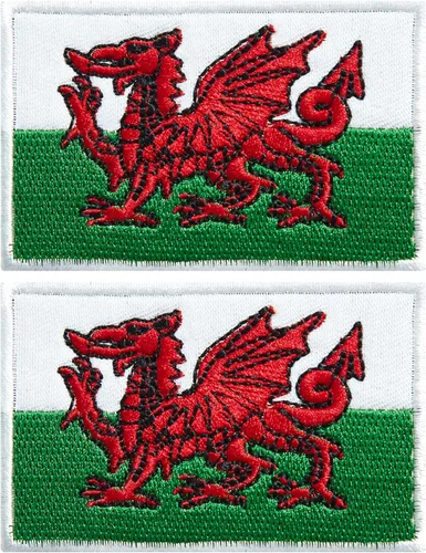 Miniatura 10 de stidsds Paquete de 2 parches de bandera de México, parches bordados, banderas mexicanas, parche táctico militar para ropa, sombrero, mochilas