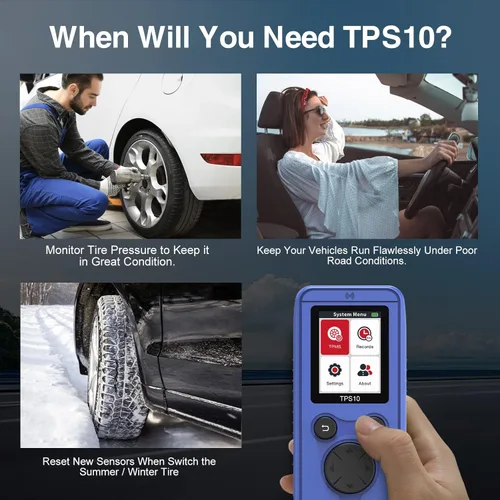 Miniatura 4 de OBDResource TPMS Herramienta de reaprendizaje para sistema de monitoreo de presión de neumáticos automático, activación de sensores, herramienta