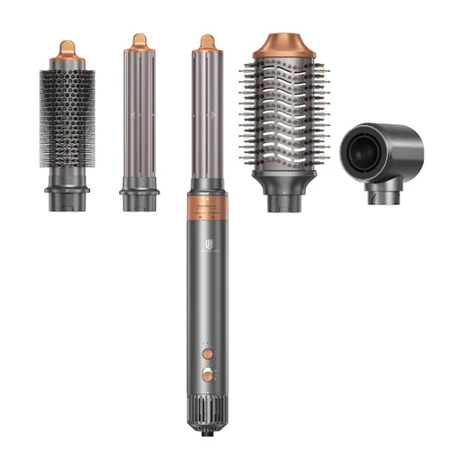 Miniatura 7 de Estilizador de aire caliente, cepillo secador de pelo con iones negativos, rizadores de cabello con enrollado automático y flujo de aire, moldeador