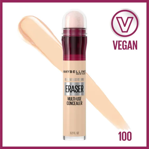 Miniatura 2 de Maybelline Instant Age Rewind Eraser - Corrector multiusos para tratamiento de círculos oscuros, 100, 1 unidad (el embalaje puede variar)