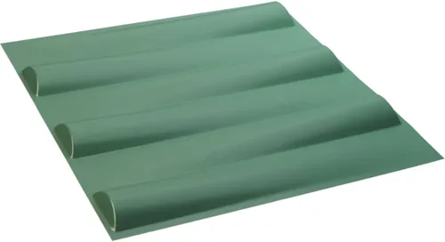 Miniatura 14 de Ekena Millwork 19 5/8 pulgadas de ancho x 19 5/8 pulgadas de alto, Naomi EnduraWall decorativo 3D panel de pared, Satin Hunt Club Verde
