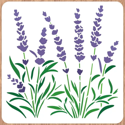 Miniatura 8 de INFUNLY Plantillas de Pared de Mandala para Pintar Plantillas de Azulejos Reutilizables para Paredes Plantillas de Piso de Concreto 12"X12