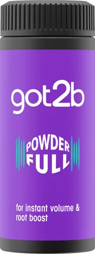 Miniatura 2 de Got2B Schwarzkopf POWDER'ful - Polvo texturizador unisex para raíces del cabello, para volumen instantáneo y refuerzo de raíces, vegano, 10g