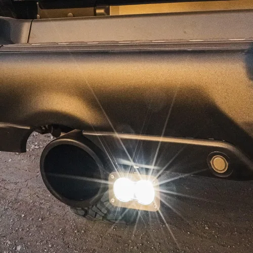 Miniatura 2 de Baja Designs S2 Sport - Kit de luces LED de doble marcha atrás para Dodge Rebel 1500 2019-23 camión (conducción/combinado; transparente)