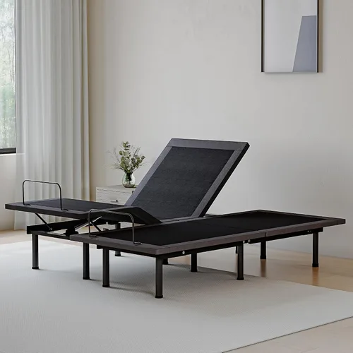Miniatura 16 de MLILY EGOHOME - Base de cama ajustable individual XL con patas ajustables, base de cama eléctrica plegable de metal con control remoto inalámbrico