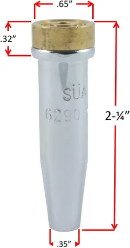 Miniatura 2 de SÜA - Punta de corte de propano 6290-NX-0 - Compatible con antorchas Harris - #0