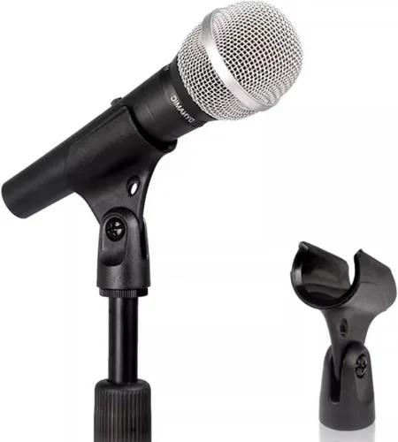 Miniatura 7 de Soporte universal para micrófono Soporte de micrófono para soporte Soporte de micrófono ajustable de 1.12-1.77 pulgadas para micrófonos de mano