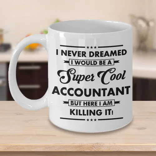 Miniatura 3 de Taza de café de contador, regalos divertidos para el mejor contador de CPA, regalo para hombres para mujeres, graduación de agradecimiento
