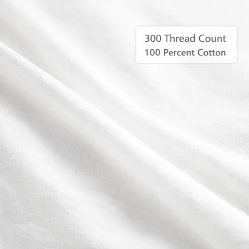 Miniatura 5 de Continental Bedding Almohada de plumas de doble cámara estilo hotel de 300 hilos de algodón para dormir laterales y de espalda, tamaño King, paquete
