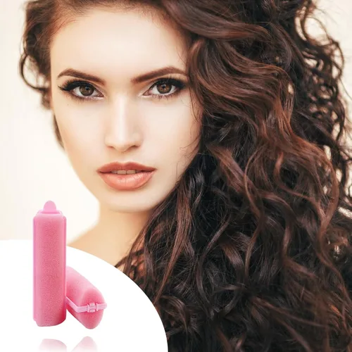 Miniatura 2 de Juego de 44 rodillos de esponja de espuma de 0.59 pulgadas, rizador de esponja flexible para peinar el cabello, rizadores de pelo suaves para dormir