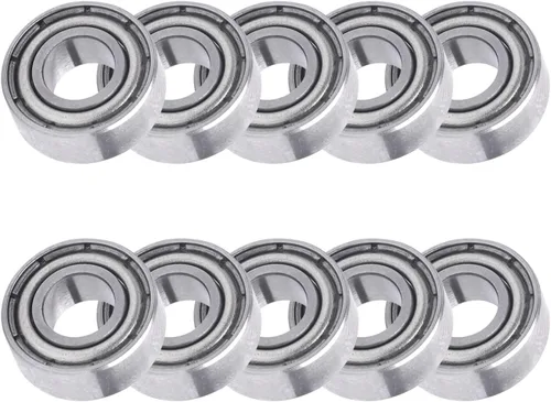 Miniatura 5 de 10 rodamientos de bolas a control remoto para coches RC Rock Crawler camiones, buggies modelos piezas de repuesto (0.197 x 0.394 x 0.157 in)
