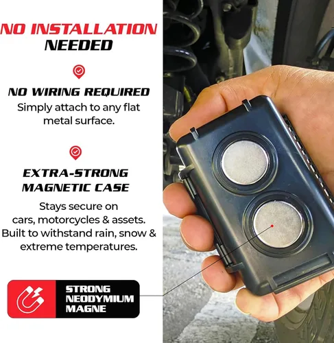 Miniatura 3 de Spy Spot 4G LTE GPS Tracker GL320MG en tiempo real con pequeña funda magnética impermeable – rastreador portátil oculto para coches, barcos