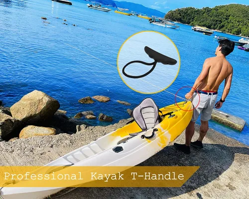 Miniatura 8 de DS. DISTINCTIVE STYLE Kayak Handles 2 Pieces Carry Handles Replacement Kayak Accessories Negro