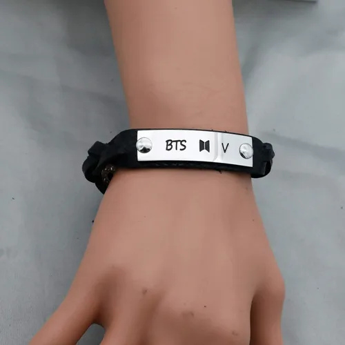 Miniatura 5 de KPOP Bangtan Boys Bracelet Love Yourself Leather Chain Jewelry SUGA JIN Jimin V JHOPE RM JK Korean Group Army Gift