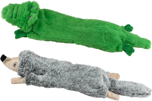 Miniatura 12 de SHARLOVY Paquete de 5 juguetes chirriantes para perros, juguetes de peluche de burbujas para dentición para cachorros, juguetes para perros