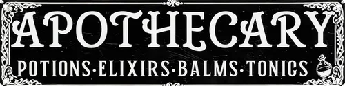 Cartel de estaño vintage, cartel de metal retro de boticario para decoración del hogar, elegantes placas de arte mural, regalo para la decoración