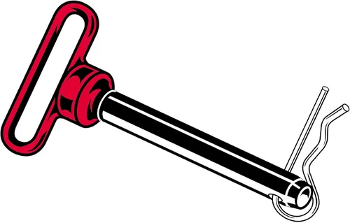 Miniatura 2 de Hard-to-Find Fastener Pasadores de enganche endurecidos de grado 5, pasadores de enganche duraderos y resistentes tratados térmicamente