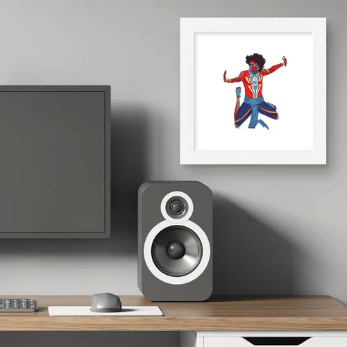 Miniatura 5 de Trends International Gallery Pops Spider-Man: Across the Spider-Verse - Póster de pared de Pavitr Prabhakar de Spider-Man, 12 x 12 pulgadas, versión