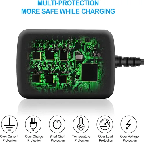 Miniatura 3 de Adaptador de 12 V CA/CC para escáneres Uniden Bearcat LTRADP2 BP1000 BP1500 BP200 BP205 BADY0506001 BC250 AD-600U Escáner de mano Escáner Radio