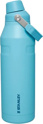 Miniatura 28 de Stanley IceFlow - Botella de agua de flujo rápido, tapa de boquilla en ángulo, ligera y a prueba de fugas para viajes y deportes, acero inoxidable