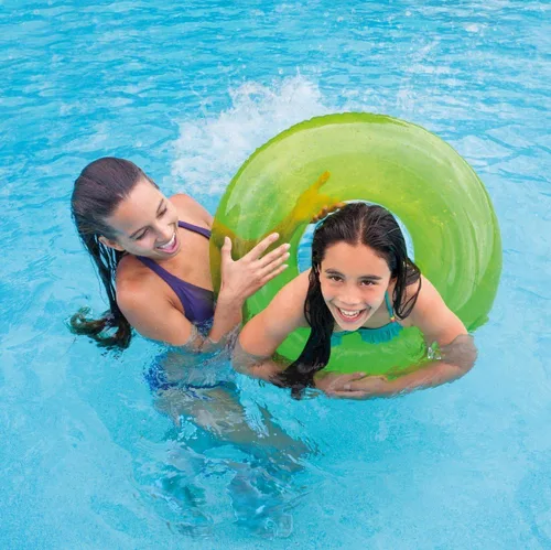 Miniatura 2 de Intex - 59260EP Balsa inflable transparente (colores surtidos) (paquete de 2)