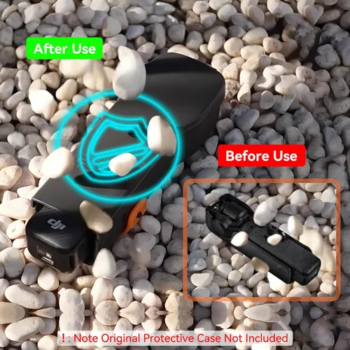 Miniatura 4 de Bolsillo 3 Funda Funda Gimbal Lens Cubierta Protectora para DJI Osmo Pocket 3 Accesorios Conjunción con la Funda Protectora Original