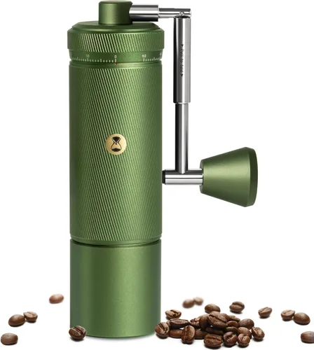 Miniatura 8 de Timemore S3 Molinillo de café manual - Ajuste externo con rebaba patentada de acero inoxidable Molinillo de café manual de alta precisión Negro