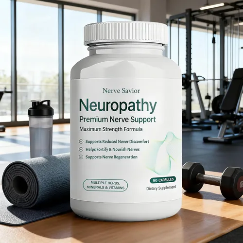 Miniatura 7 de for Neuropaty - 600 mg de ácido alfa lipoico + vitaminas B y mezcla de hierbas para la salud nerviosa, energía natural, 90 cápsulas