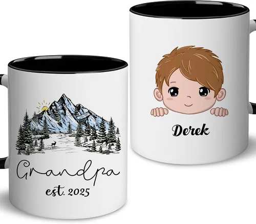 Miniatura 12 de BSQUIELE Regalo del día del padre para abuelo 2026 – Regalos para el nuevo abuelo – Regalos para el abuelo – Regalo de cumpleaños para abuelos