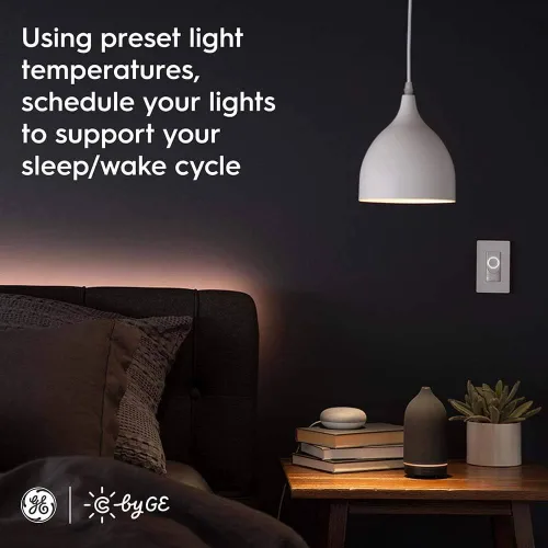 Miniatura 6 de C by GE - Bombilla LED inteligente BR30 a todo color, repuesto de 65 W, Bluetooth/Wi-Fi, funciona con Alexa + Google Home sin concentrador
