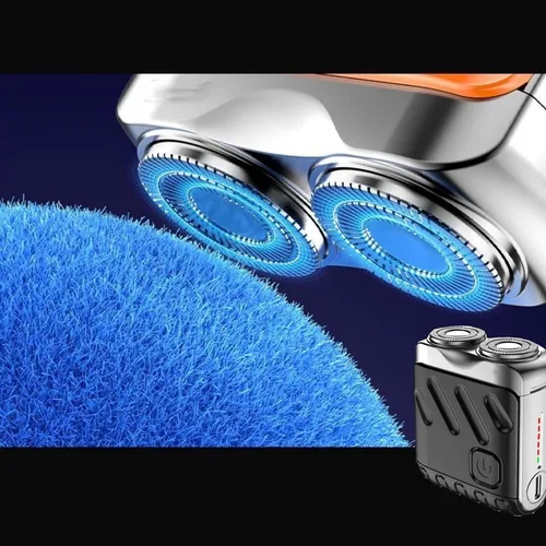 Miniatura 6 de Afeitadora eléctrica de equipaje, mini afeitadora eléctrica, maquinilla de afeitar eléctrica portátil para hombres, afeitado húmedo y seco