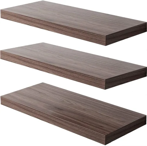 Miniatura 20 de Estante Flotante, Juego de 3 Estantes de Pared, 36 pulgadas de ancho x 12.75 pulgadas de profundidad x 2 pulgadas de alto, Estante Flotante de Pared