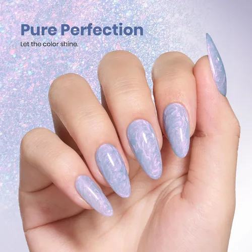 Miniatura 233 de Beetles - Esmalte de uñas de gel marrón – 0.5 onzas líquidas de esmalte de gel marrón oscuro, lámpara LED UV para uñas, regalo de manicura para I