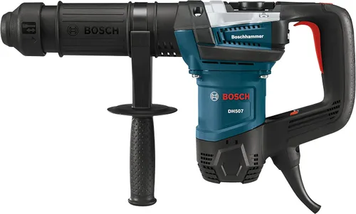 Miniatura 9 de BOSCH DH507 Martillo de demolición SDS-Max de velocidad variable de 12 libras, 10 amperios, azul