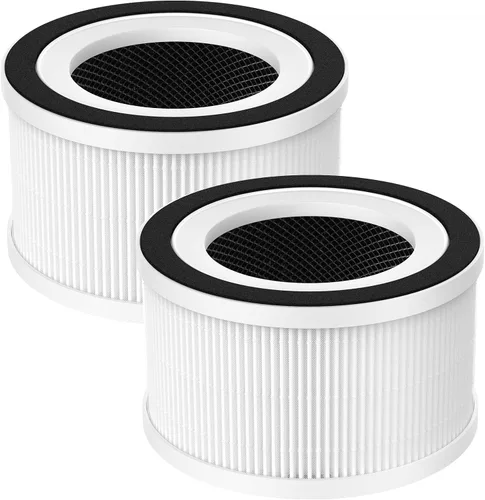 Miniatura 28 de Filtro de repuesto HE401 para purificador de aire Shark 4 compatible con purificador de aire con ventilador Shark 4 HE400, HE401C, HE401NP, HE402