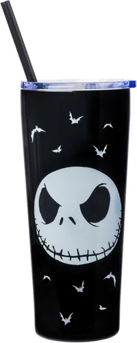 Miniatura 8 de Silver Buffalo Disney Tim Burton's Nightmare Before Christmas Jack and Zero - Taza de cerámica cónica, 14 onzas Jack and Zero (14 onzas)