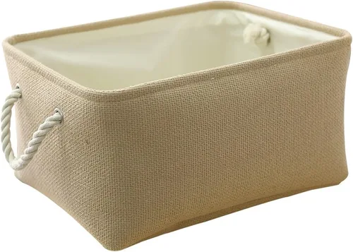 Miniatura 38 de TheWarmHome Contenedores de almacenamiento para estantes, tamaño mediano, 3 unidades, 13.8 pulgadas de largo x 9.8 pulgadas de ancho x 6.7 pulgadas