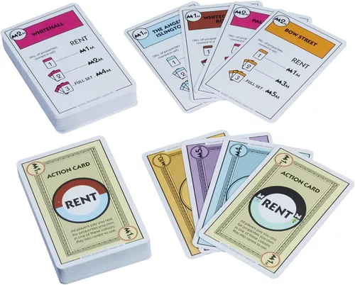 Miniatura 3 de Monopoly Deal Juego de cartas (versión inglés)