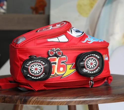 Miniatura 3 de Mochila impermeable para niños pequeños y niñas de dibujos animados de jardín de infantes con bocadillos para niños de 3 a 5 años Rojo1 S Viajar